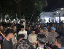 Temui Massa Aksi Demo DPRD, Wawalkota Tasik Minta Maaf Tidak Bisa Hadiri di Nagrak Tawang dan Gunung Bitung Kawalu