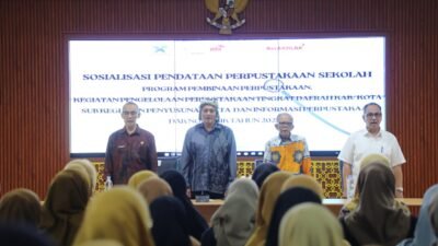 Ketua Komisi IV DPRD Kota Tasikmalaya, H. Undang Syafrudin Hadiri Pembukaan Pendataan Perpustakaan