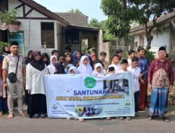 Kebahagiaan Anak Yatim Mendapat Santunan dari Yayasan Padi Nusantara Sejahtera