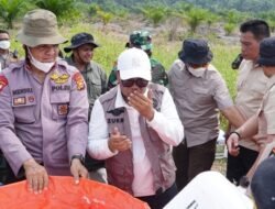 Bupati Pelalawan Sambut Kedatangan Kunker Kapolda Riau dan Aslog Polri, Penanganan Karhutla di Kabupaten Pelalawan