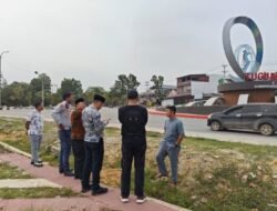 Pastikan Penyelesaian Pembangunan Tugu Bono, Pemkab Pelalawan melalui Tim Terpadu Turun Langsung ke Lokasi