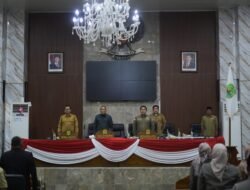 Wakil Bupati Subang Didampingi Sekda Subang Hadiri Rapat Paripurna DPRD Bahas RAPBD Subang 2027