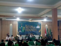 Hadiri Muskercab PC GP Ansor dan Maulid Nabi, Ketua PCNU KH. Atam Rustam Ajak Seluruh Kader Tingkatkan Kecintaan Kepada Rasulullah SAW dan Teladani Akhlak Serta Perjuangannya