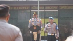 Pimpin Apel Pagi, Kapolres Purwakarta Tekankan Pelayanan dan Patroli Jam Rawan