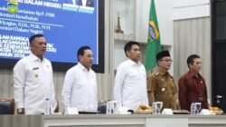 Bupati Bersama Wabup Tasikmalaya Terima Kunker Wamendagri dan Wamenkes di Pendopo Baru
