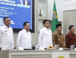 Bupati Bersama Wabup Tasikmalaya Terima Kunker Wamendagri dan Wamenkes di Pendopo Baru