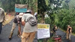 Realisasi DD Tahap II 2026, Desa Cikujang Serangpanjang Hotmix Jalan Sepanjang 230 Meter