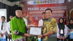 Wabup Pelalawan Hadiri Pembukaan PKKMB ITP2I Tahun 2026 Pangkalan Kerinci, Ucapkan Selamat Datang Mahasiswa Baru