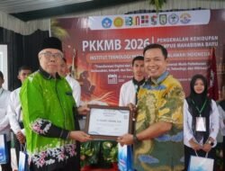 Wabup Pelalawan Hadiri Pembukaan PKKMB ITP2I Tahun 2026 Pangkalan Kerinci, Ucapkan Selamat Datang Mahasiswa Baru