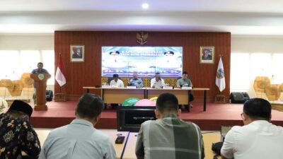 Hadiri Rakor TKPK, Wawalikota Tasikmalaya, Diky Chandra Sampaikan Beberapa Pesan