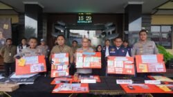 Satresnarkoba Polres Tasik Kota Ungkap 11 Kasus Penyalahgunaan Narkotika dan Obat Sediaan Farmasi