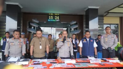 Satreskrim Polres Tasik Kota Ungkap Sindikat Pencurian Kendaraan Roda Dua