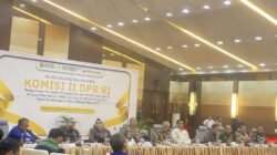 Sekda Kabupaten Pelalawan Hadiri Pertemuan Bersama Komisi II DPR RI, Dalam Rangka Pengawasan