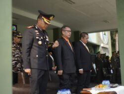 Sekda Subang Hadiri Upacara HUT Ke-81 TNI di Makodim 0605 Subang