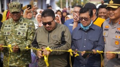 Resmikan Ruas Jalan Kabupaten, Kang Rey Tegaskan Pembangunan Subang Berasal Dari Pajak Masyarakat
