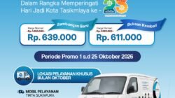 Perumda Tirta Sukapura Hadirkan Promo “Hari Biru” Sepanjang Oktober 2026