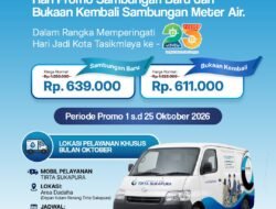 Perumda Tirta Sukapura Hadirkan Promo “Hari Biru” Sepanjang Oktober 2026