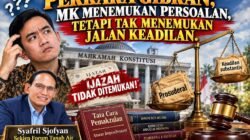 Perkara Gibran; MK Menemukan Persoalan, Tetapi Tak Menemukan Jalan Keadilan