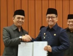 Bupati Tasikmalaya Hadiri Rapat Paripurna DPRD, Persetujuan Penetapan Perubahan Pembentukan Perda 2026
