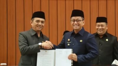 Bupati Tasikmalaya Hadiri Rapat Paripurna DPRD, Persetujuan Penetapan Perubahan Pembentukan Perda 2026