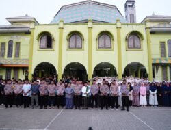 Safari Subuh Kamtibmas, Kapolres Pangandaran bersama 587 Santri Ponpes Sabilil Muttaqien