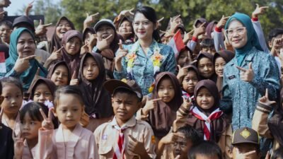 Ketua PKK Kab Subang Ega Anjani Reynaldy Hadiri Bulan Imunisasi, Tekankan Pentingnya Imunisasi Lengkap