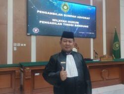 Anton Nugraha Resmi Disumpah Sebagai Advokat di Pengadilan Tinggi Bandung