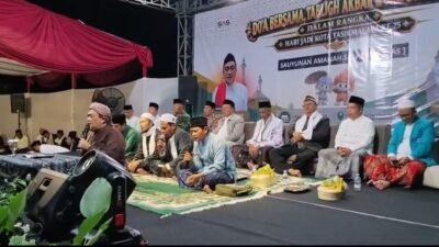 Ketua DPRD Kota Tasikmalaya dan Wali Kota Hadiri Tabligh Akbar Bersama Warga Sukarindik Bungursari