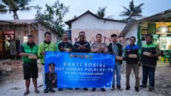 Polres Pangandaran Gelar Bakti Sosial Peringati HUT Humas Polri ke-75