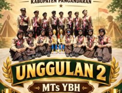Lomba Tingkat III Pramuka Pangandaran, MTs YBH Kwarran Cigugur Raih Juara Unggulan 2 