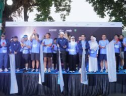 Buka Sekaligus Ikut Lari, Wabup Subang Kang Akur Apresiasi Dahana Run 2026 Dihadiri 2.800 Pelari Nasional