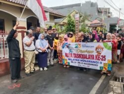 Tanpa Bantuan Pemkot, Uus Supangat Apresiasi Warga Nusawangi II Sukses Gelar Jalan Santai Meriahkan Hari Jadi Ke-25 Kota Tasik