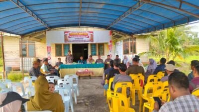 Pencabutan Nomor Urut Calon Kades Sungai Upih Kecamatan Kuala Kampar, Berjalan Lancar