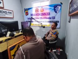 Sosialisasi Operasi Patuh Lodaya 2026, Satlantas Polres Purwakarta Edukasi Masyarakat Lewat Radio