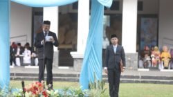 Sekda Asep Goparulloh Pimpin Upacara Hari Sumpah Pemuda Ke-98 Tingkat Kota Tasikmalaya