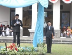 Sekda Asep Goparulloh Pimpin Upacara Hari Sumpah Pemuda Ke-98 Tingkat Kota Tasikmalaya