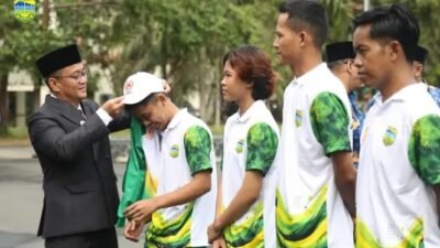 Bupati Didampingi Wabup Tasikmalaya Lepas Sebanyak 274 Atlet Kontingen Porprov Jabar XV 2026