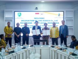 Sekda Subang Hadiri Penandatanganan Pre-Feasibility Studi Agreement Antara Lng Korea Dengan Pt Lapi Itb