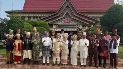 Pimpin Upacara Peringatan Hari Sumpah Pemuda Ke-98, Wabup Pelalawan Bacakan Sambutan Menteri Pemuda dan Olahraga